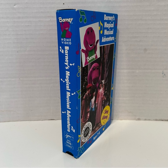 1992 Barney’s magical Musical Adventure VHS - Picture 2 of 4